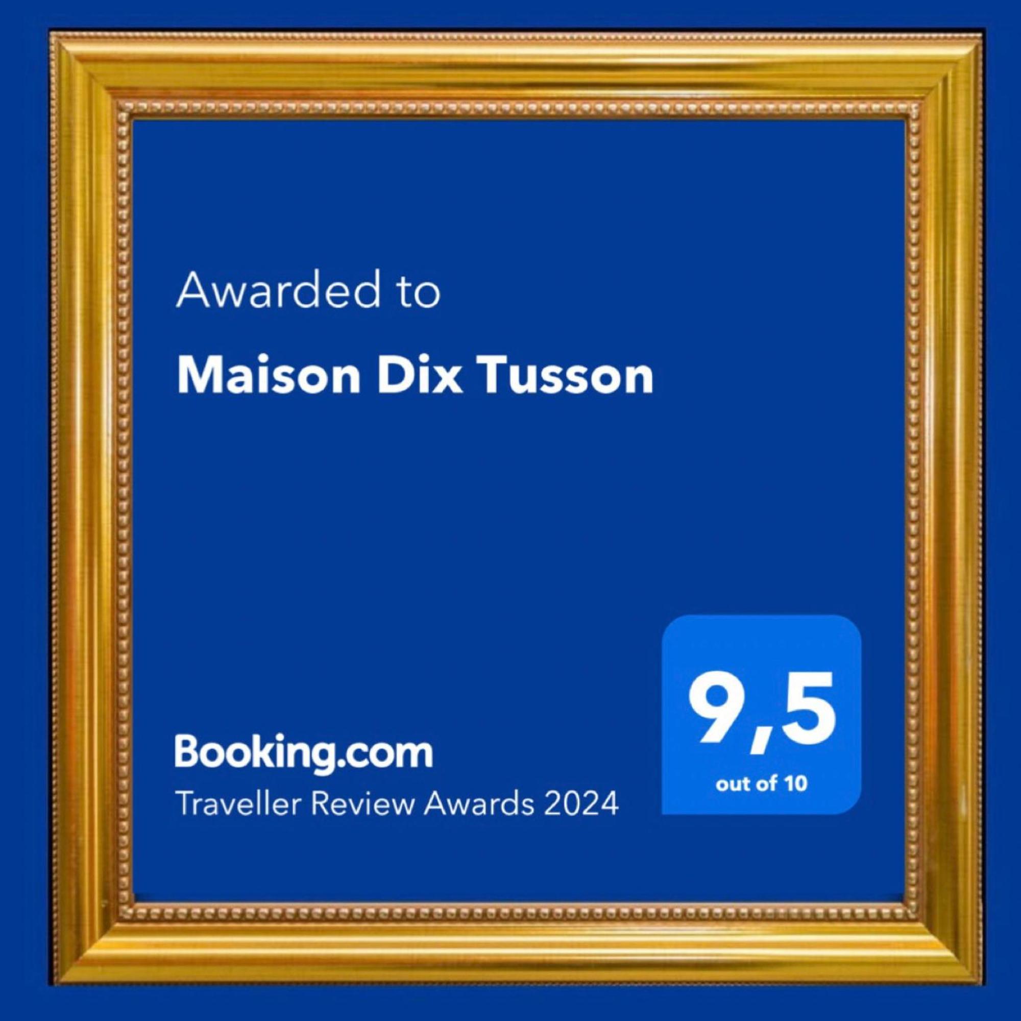 Maison Dix Tusson Exterior foto